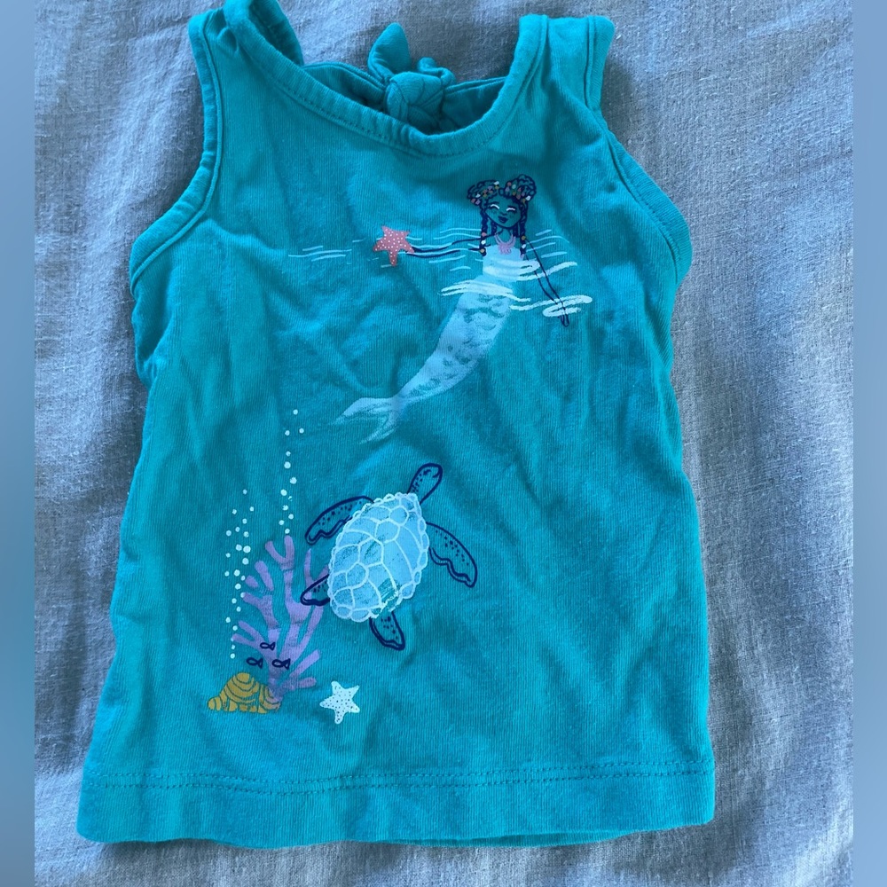 Carters tank top size 6m